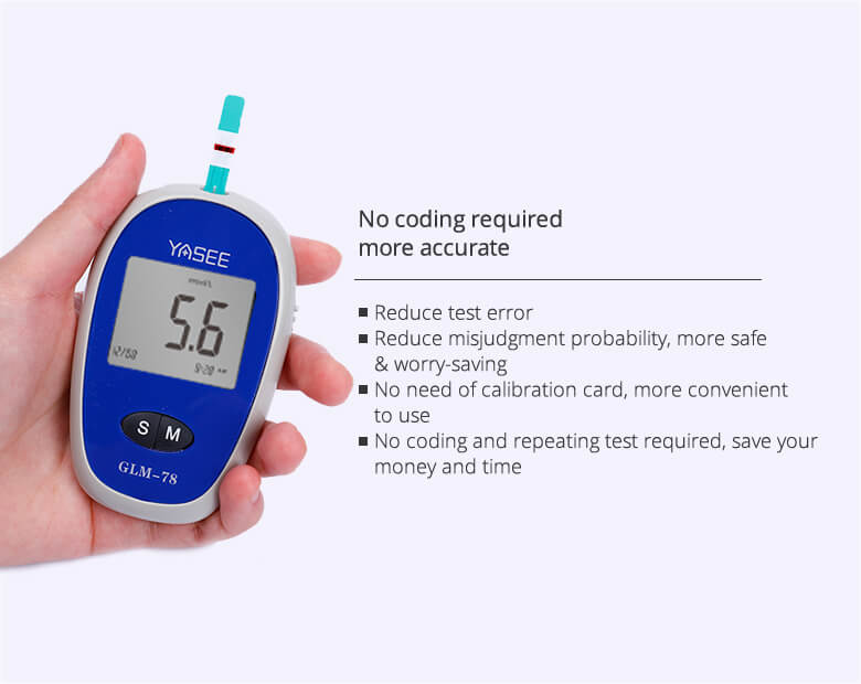 GLM-78 Blood Glucose Meter