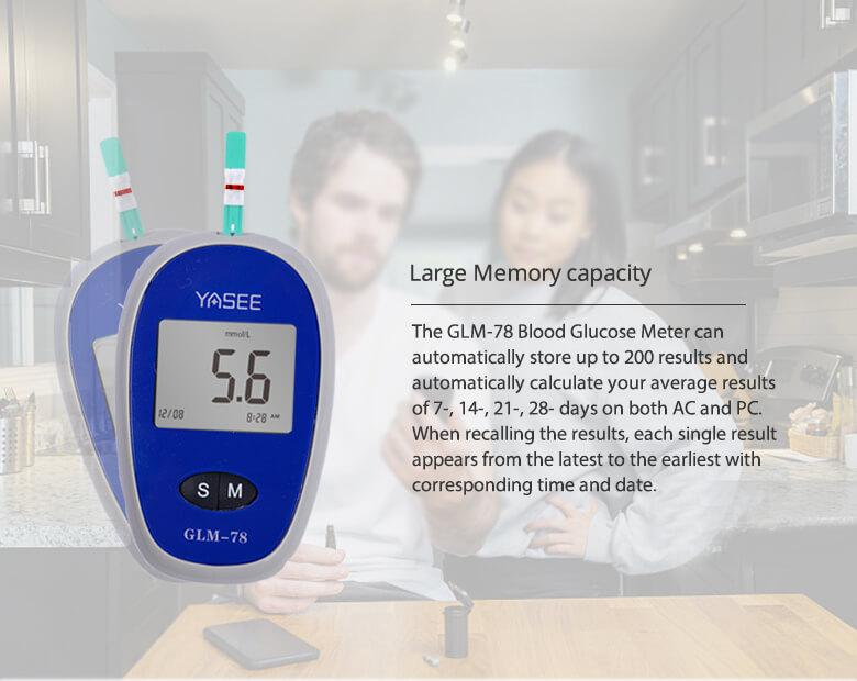 GLM-78 Blood Glucose Meter