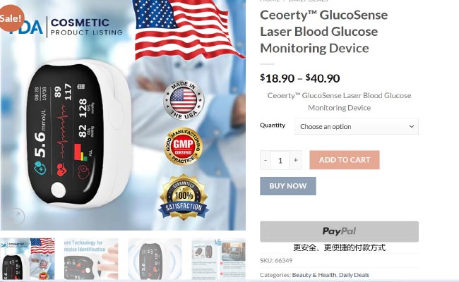 Fake-Non-Invasive-Glucose-Monitoring-Device